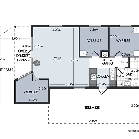 度假居 Modern With 200m To *
